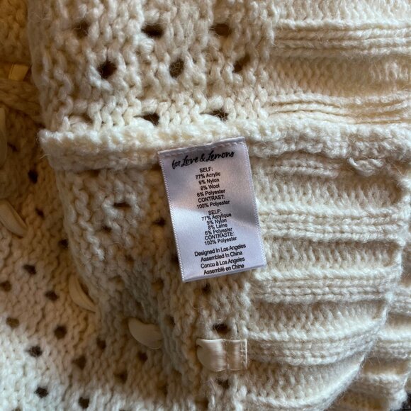 White Knit Sweater - Picture 5 of 5